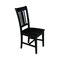 International Concepts Set of 2 San Remo Splatback Chairs, Black C46-10P - alternate 8